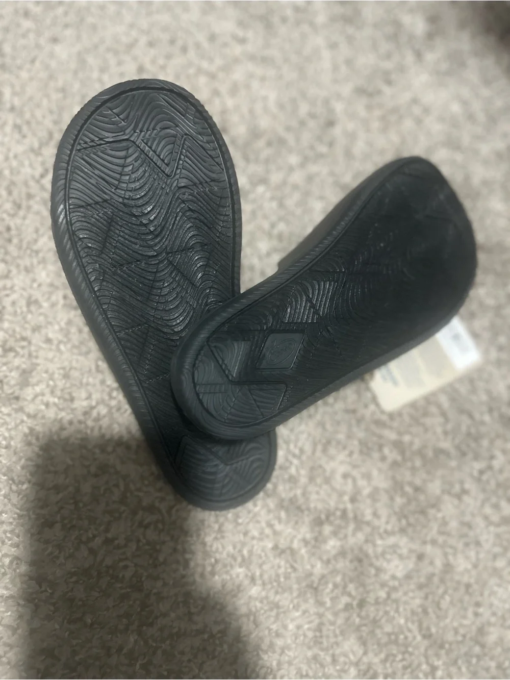 Chaco Kids Black Adjustable Webbing Sandals
